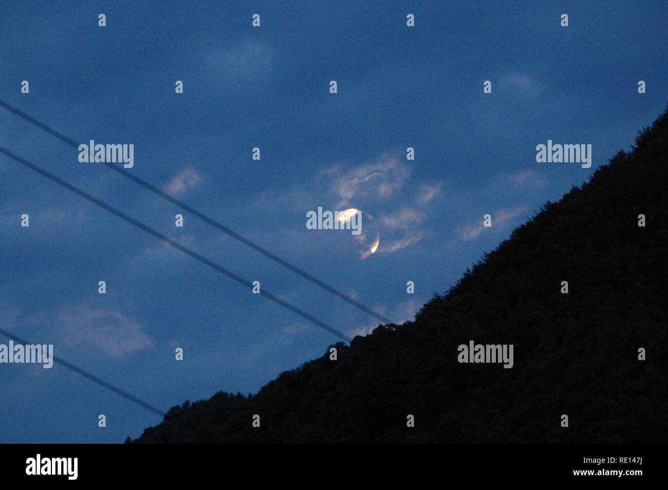 The moon Stock Photo
