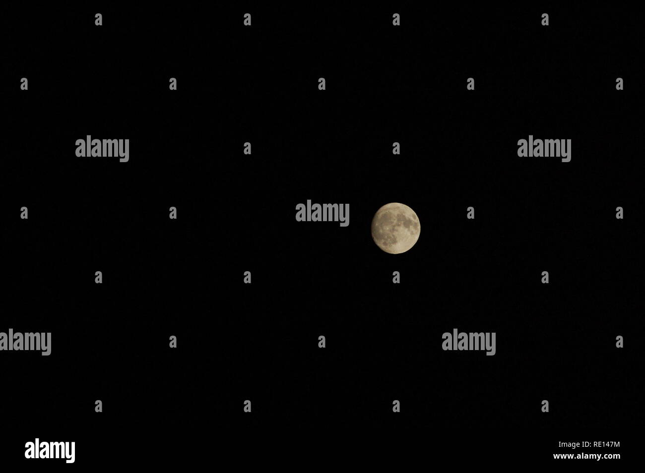 The moon Stock Photo