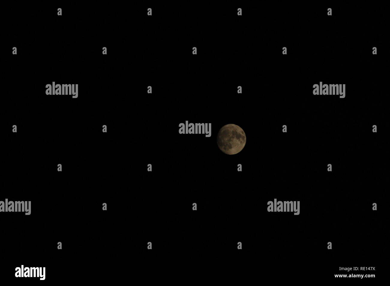 The moon Stock Photo