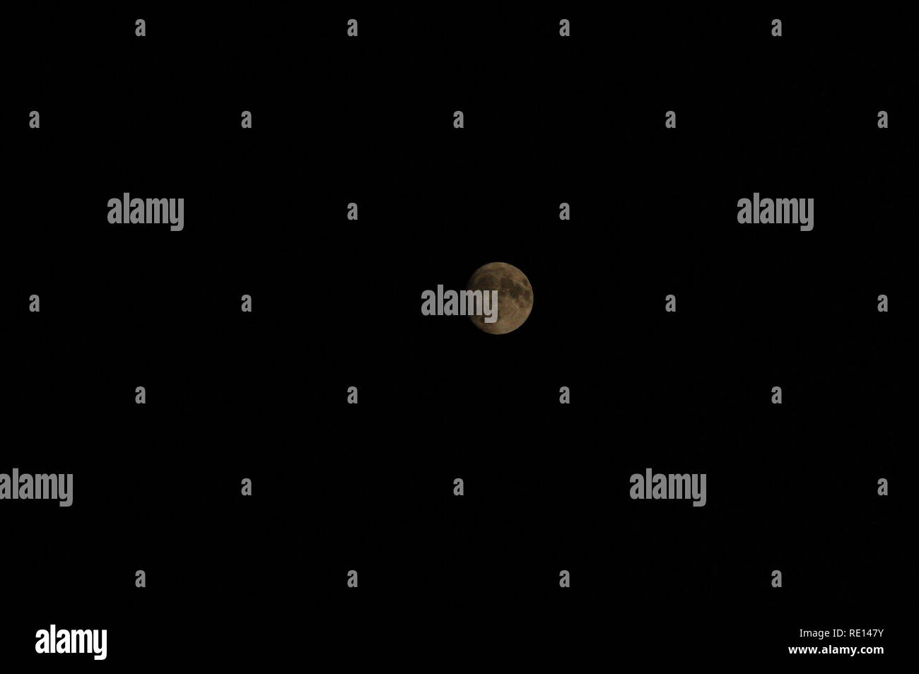 The moon Stock Photo