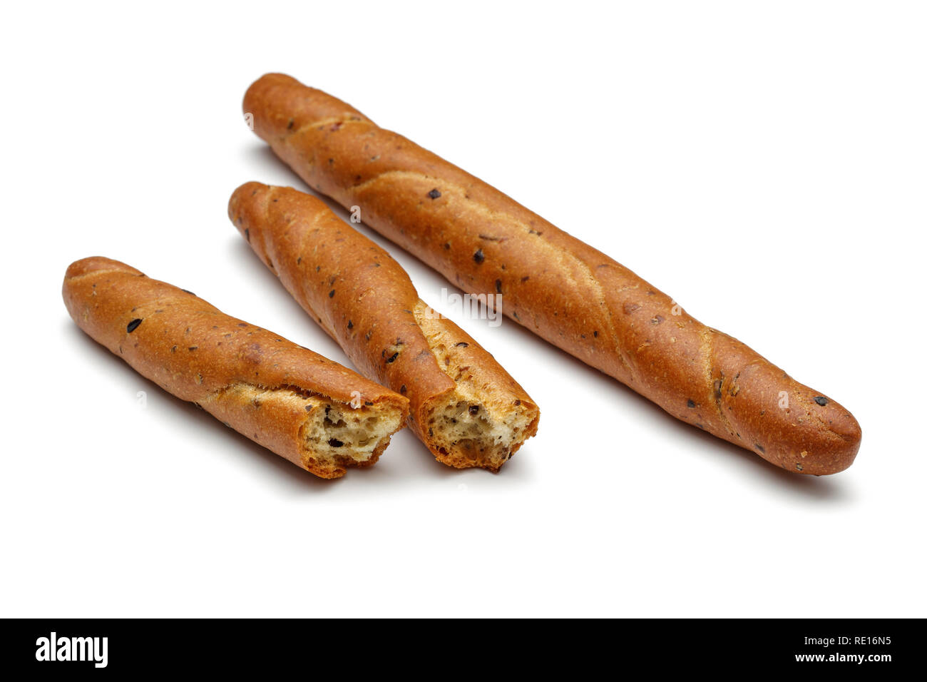 Sesame seed breadsticks Cut Out Stock Images & Pictures Alamy