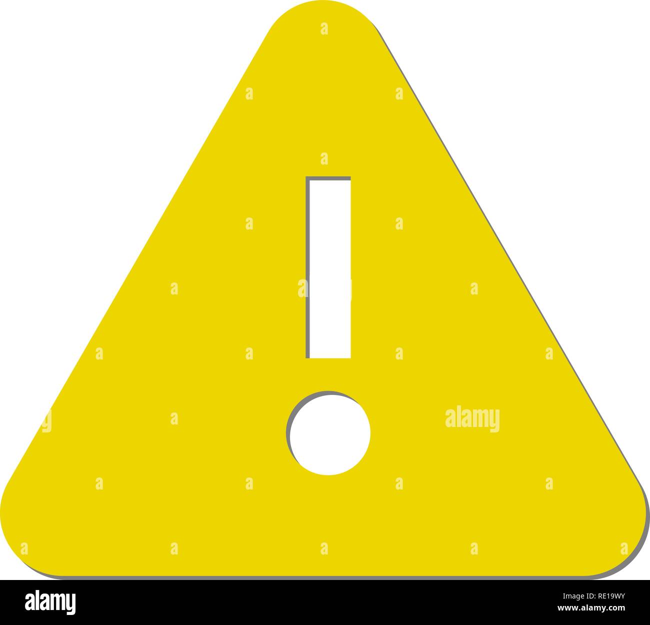 Attention Sign Caution Alert Symbol Exclamation Mark Illustration Attention Icon Eps10 Stock Vector Image Art Alamy