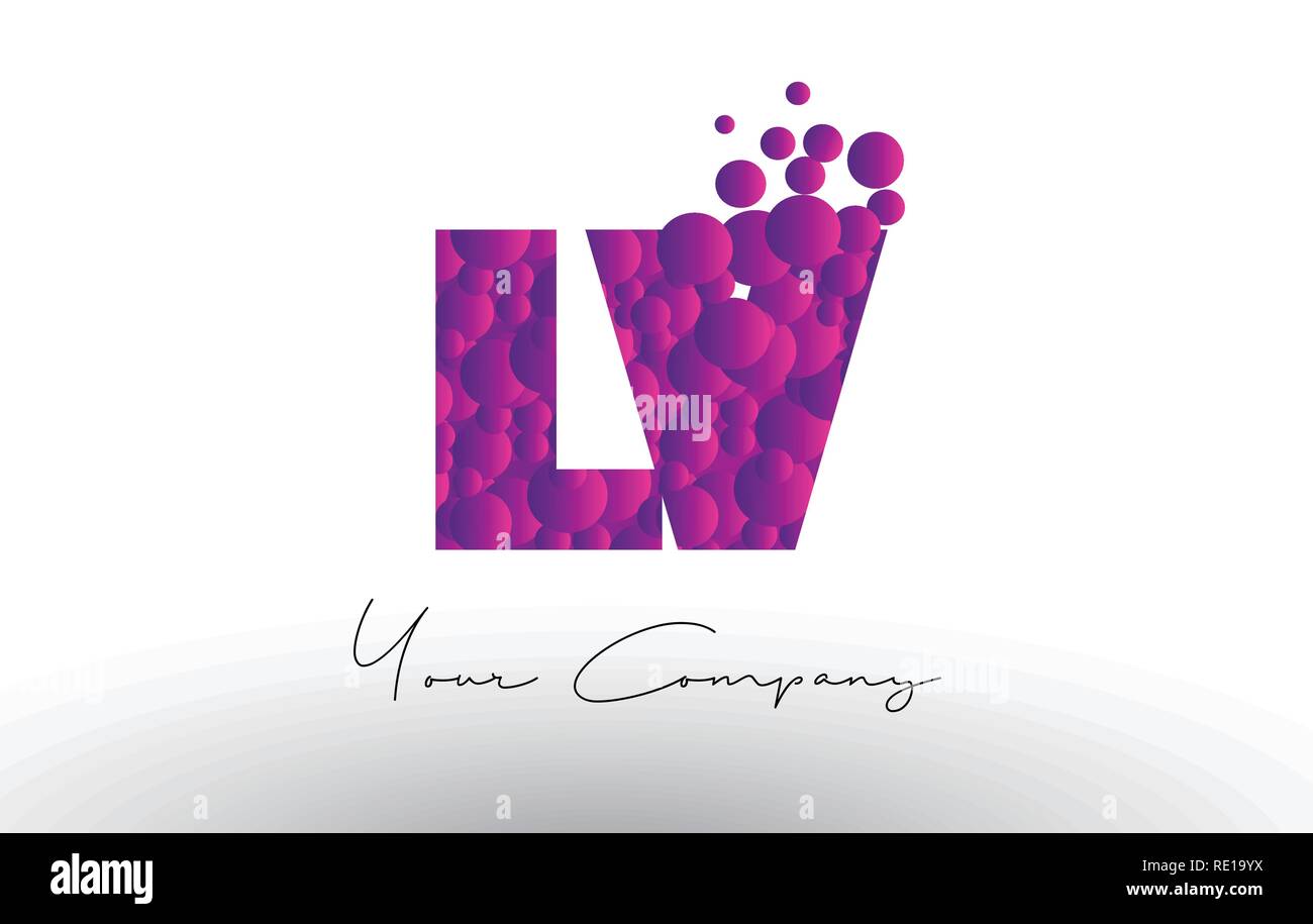 purple lv logo