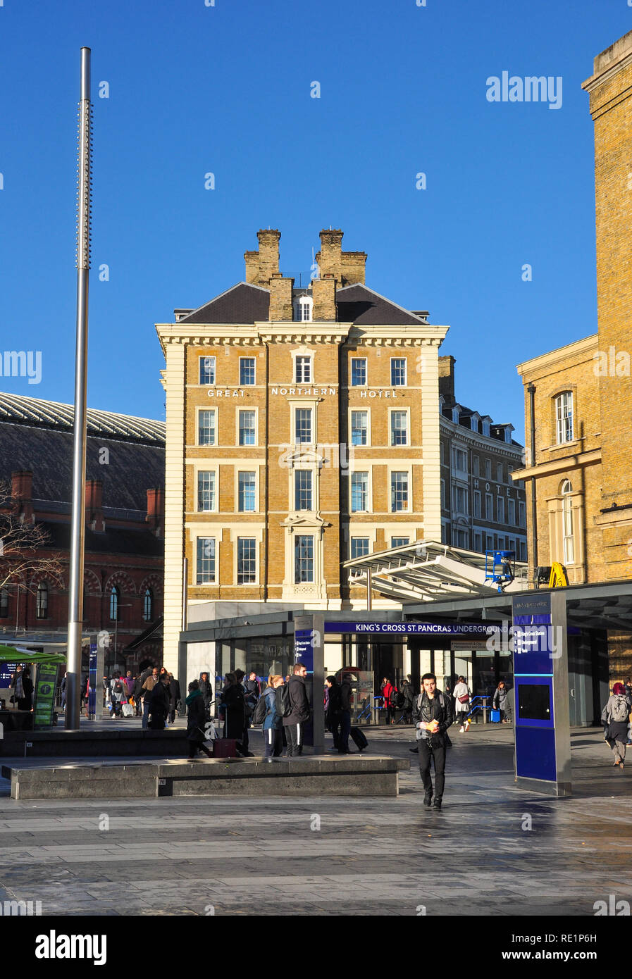 Great Northern Hotel, King's Cross, London, England, UK Stock Photo
