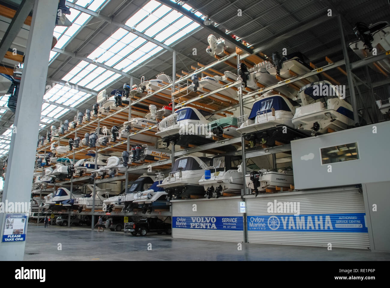 Auckland, New Zealand December 23, 2018 Warehouse store of motor