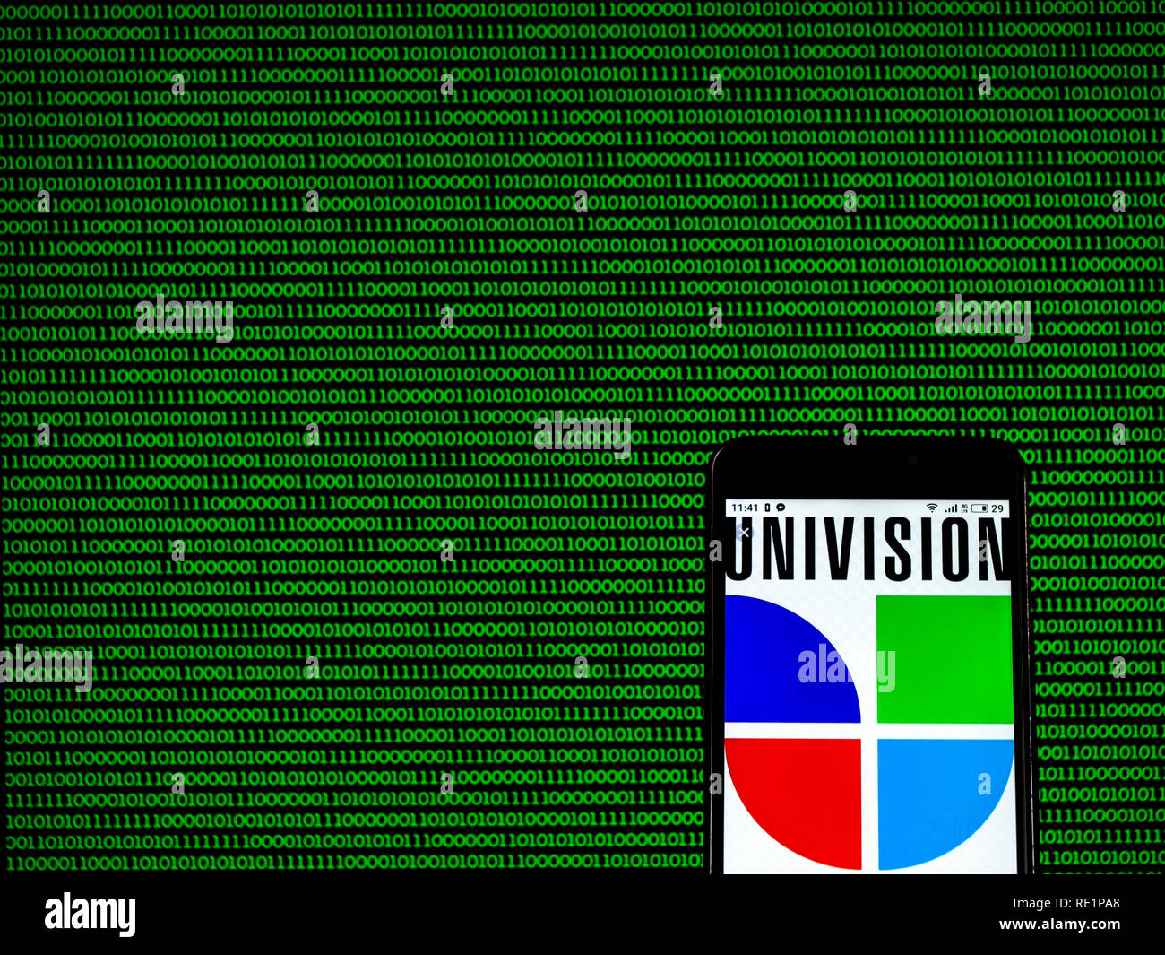 Univision logo hi-res stock photography and images - Alamy