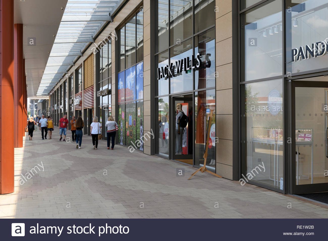 Rushden Lakes Shopping Centre High Resolution Stock Photography and