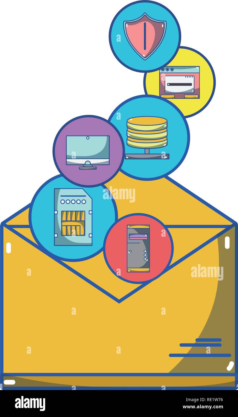 technology computing cartoon Stock Vector Image & Art - Alamy