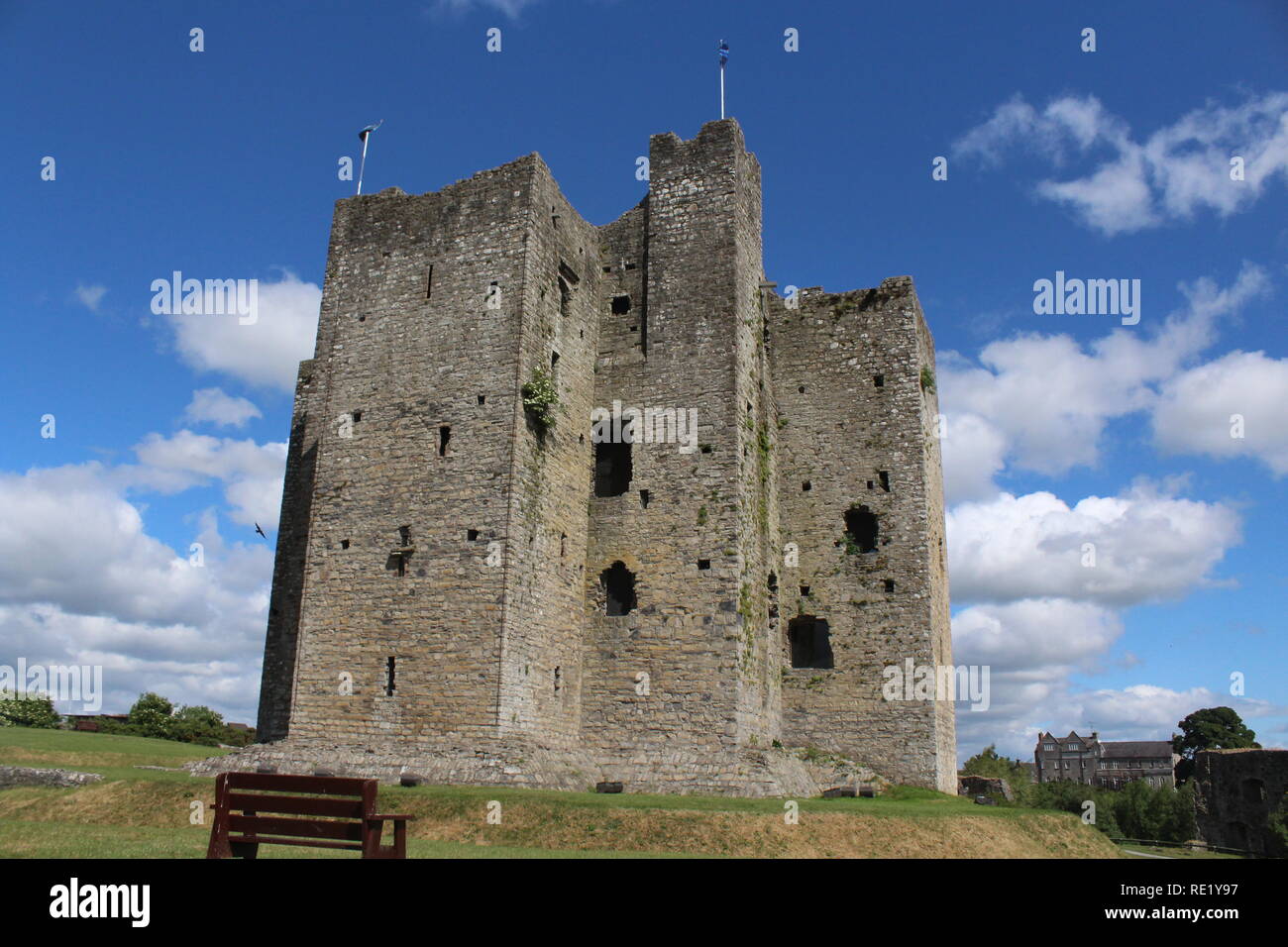 Trim Castle in Trim, Ireland Stock Photo Alamy