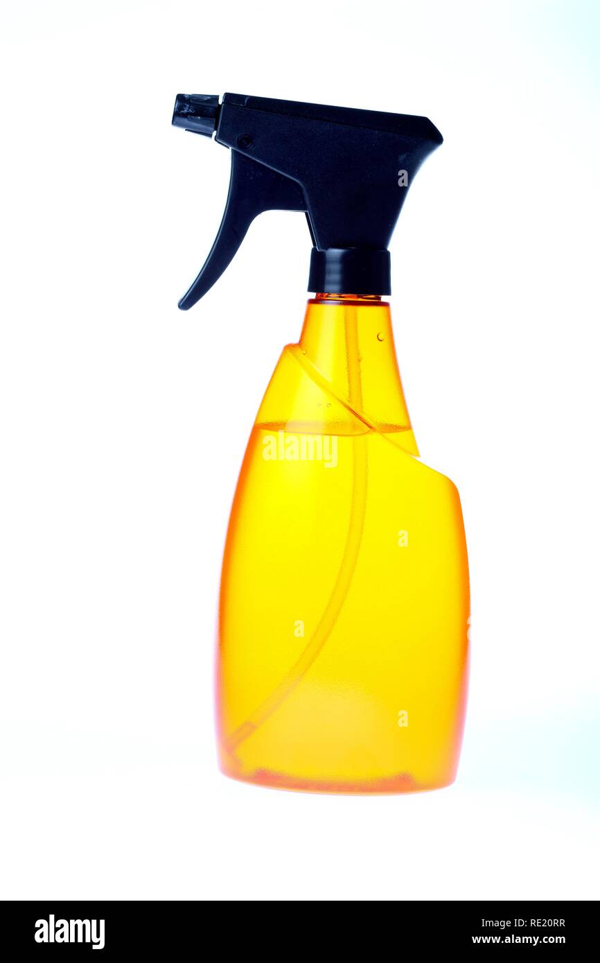 Spray bottle Stock Photo