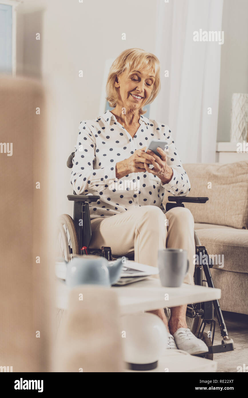 Kind Differently Abled Woman Typing Message Stock Photo Alamy Kind Differently Abled Woman Typing Message Stock Photo Alamy