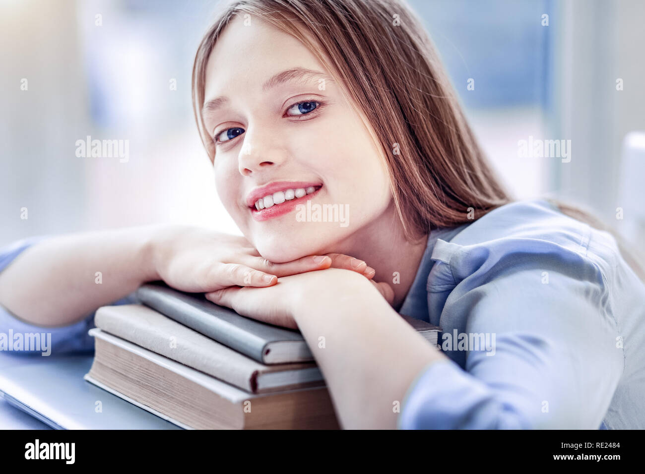 Obtaining education at home hi-res stock photography and images - Alamy