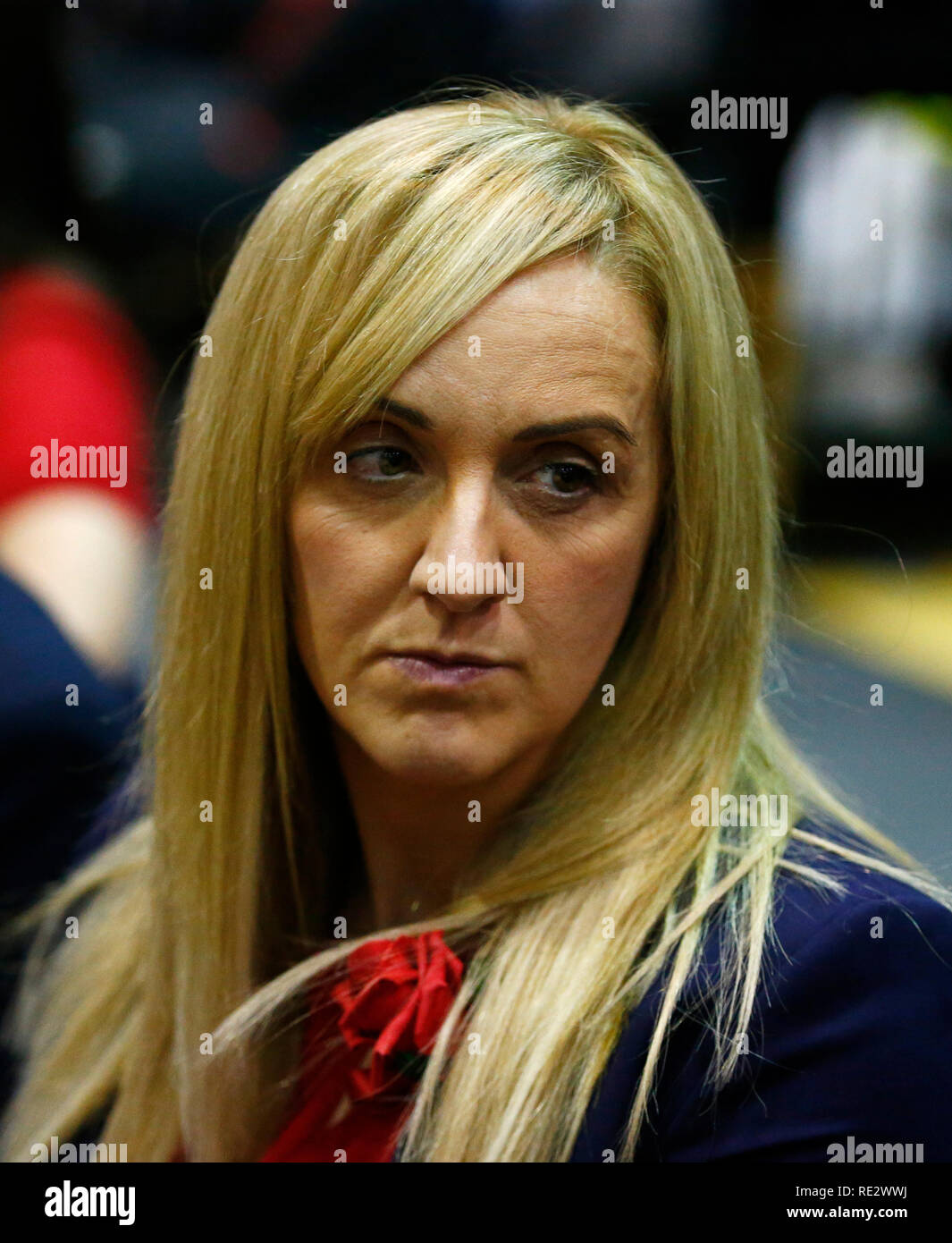 London, UK. 19th Jan 2019. Tracey Neville Head Coach England Roses ...