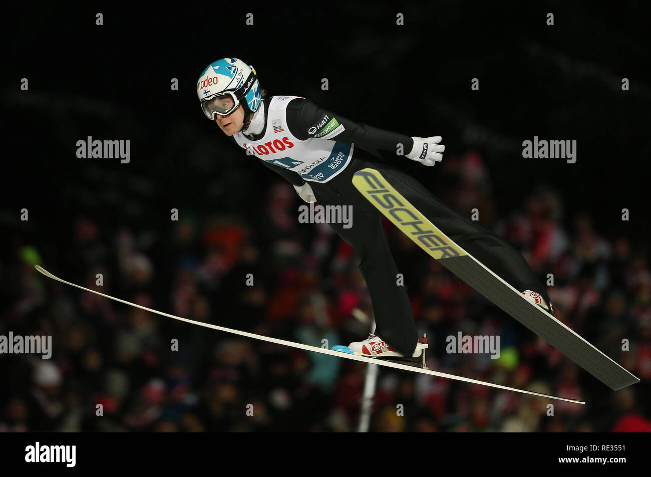 Jarkko Maatta seen during the team competition of the FIS Ski Jumping World  Cup Stock Photo - Alamy