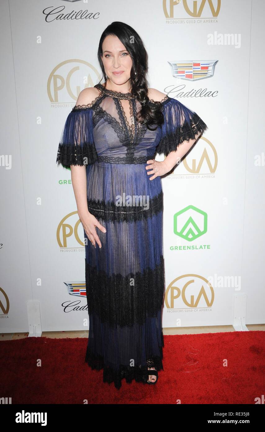 Jessica Rhoades at arrivals for 30th Annual Producers Guild Awards