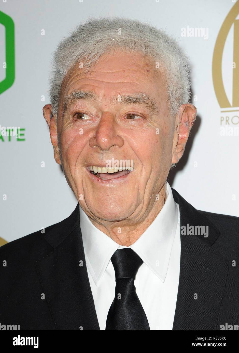 California, USA. . 19th Jan, 2019. Richard Donner at arrivals for 30th Annual Producers Guild Awards (PGAs) Presented by Cadillac, The Beverly Hilton, California, USA.  January 19, 2019. Credit: Elizabeth Goodenough/Everett Collection/Alamy Live News Stock Photo