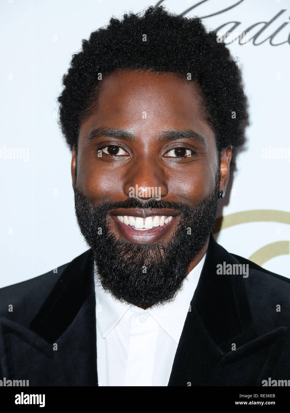 Los Angeles, USA. 19th Jan 2019. Actor John David Washington arrives at