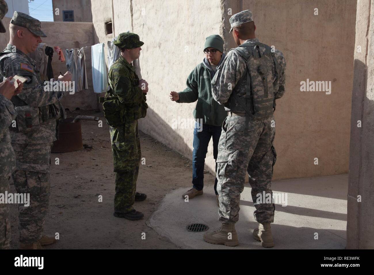 Canadian Army Cpl. Ryan Westman of the newly formed Influence Activity