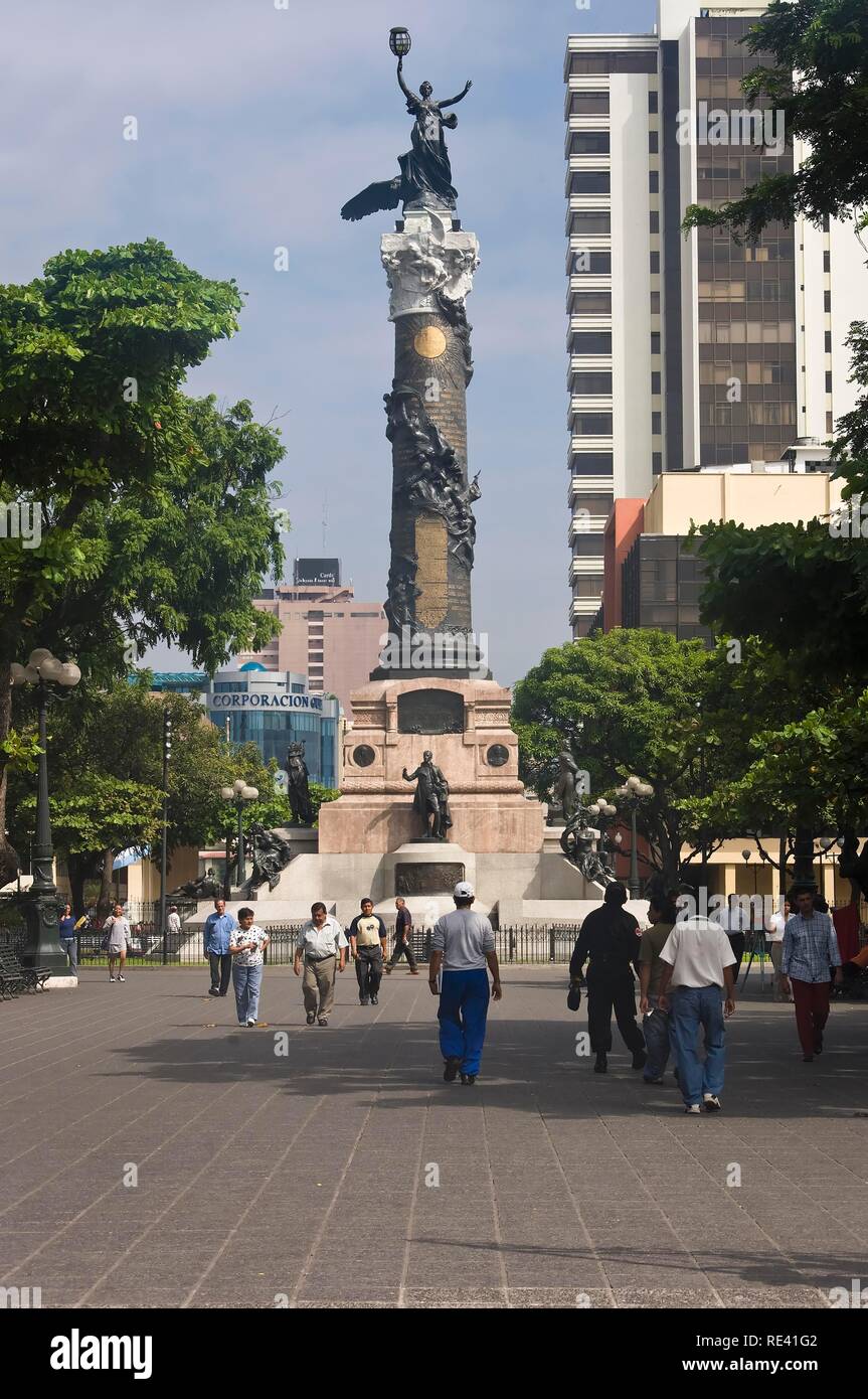 Parque del Centenario, Guayaquil, Guayas Province, Ecuador, South America Stock Photo