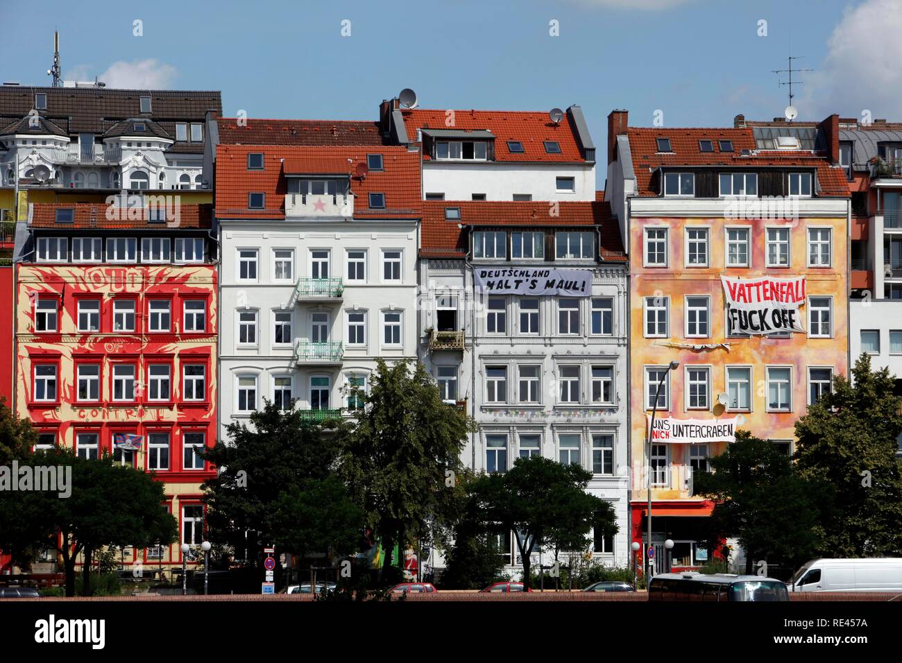 Hafenstrasse Hamburg Stock Photos Hafenstrasse Hamburg Stock