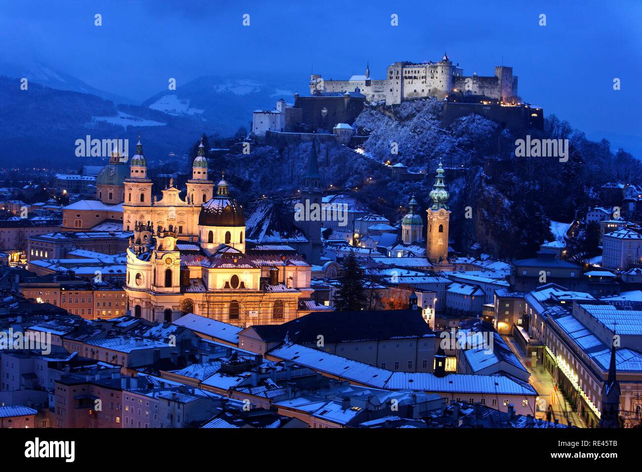 Church in the old town of salzburg hi-res stock photography and images