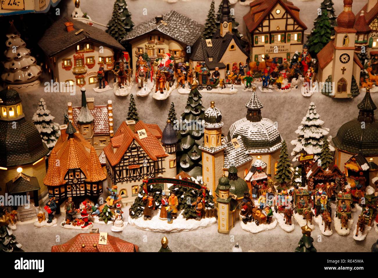 Christmas toy village hi-res stock photography and images - Alamy