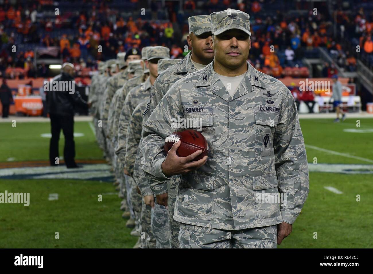 Team Buckley attends Broncos' Salute to Service game > Buckley