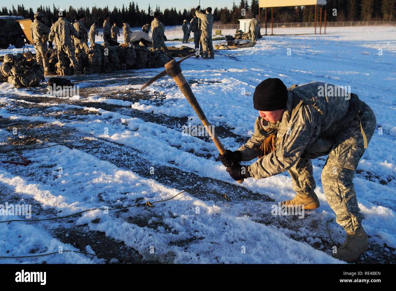 Spc. Joseph Feola, a native of Spring Hill, Fla., assigned to the 95th