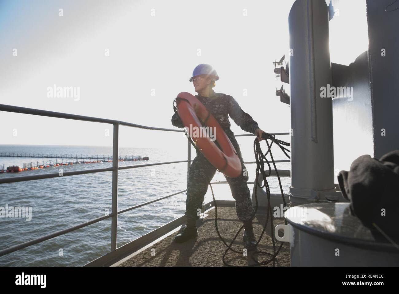 NEWPORT NEWS, Va. (Nov. 15, 2016) Seaman Tristan Jarvis, from Boise