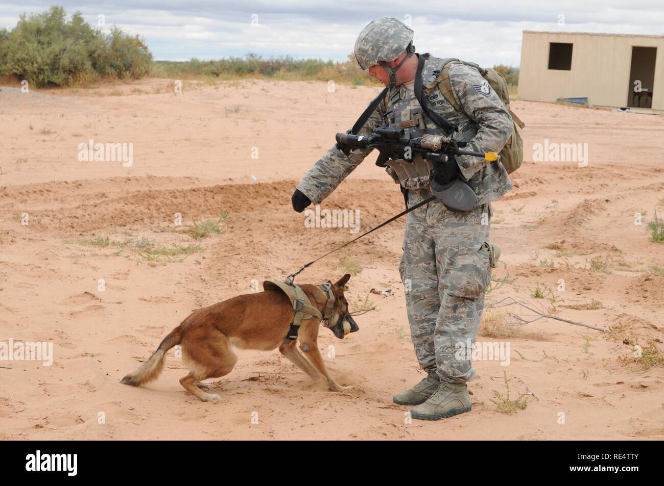 U.S. Air Force Staff Sgt. Timothy Glover, 99th Security Forces Squadron