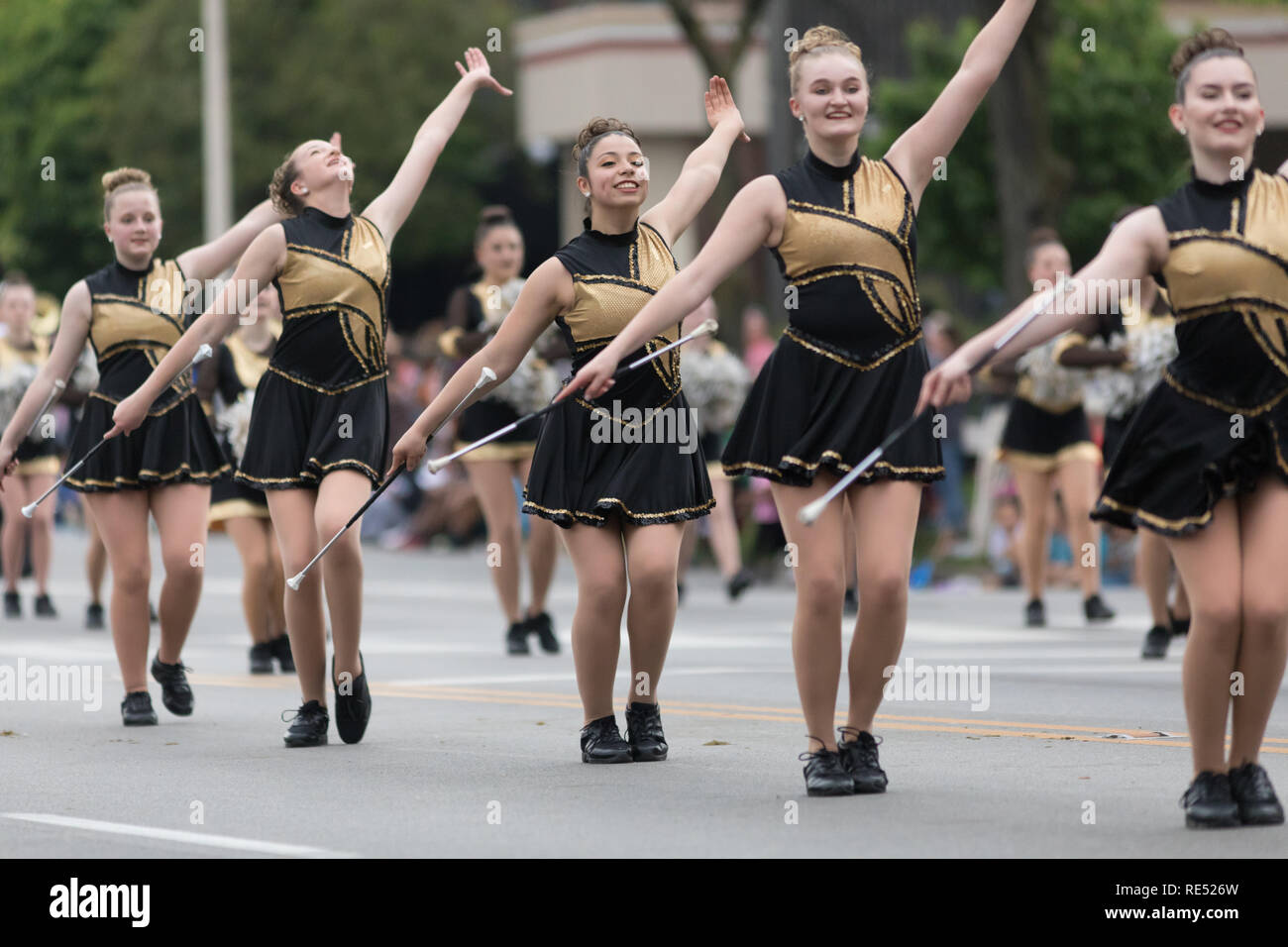 Louisville, Kentucky, USA May 03, 2018 The Pegasus Parade, Members