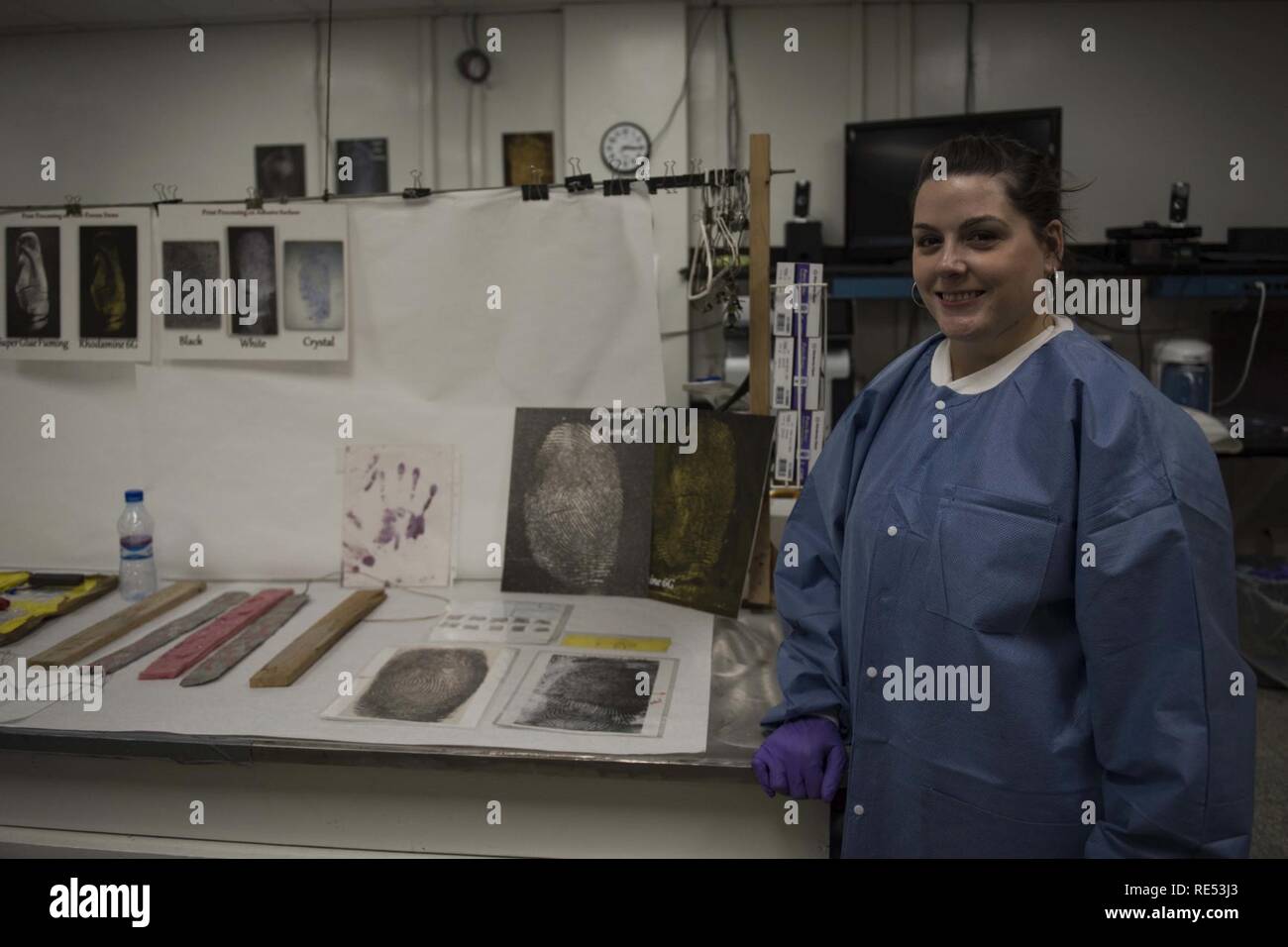 Sarah Stowers Defense Forensic Science Center Latent Print Examiner