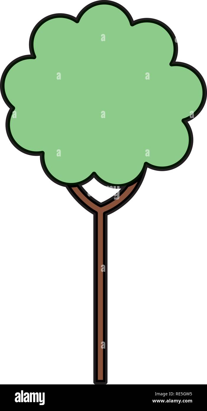 tree plant isolated icon Stock Vector Image & Art - Alamy