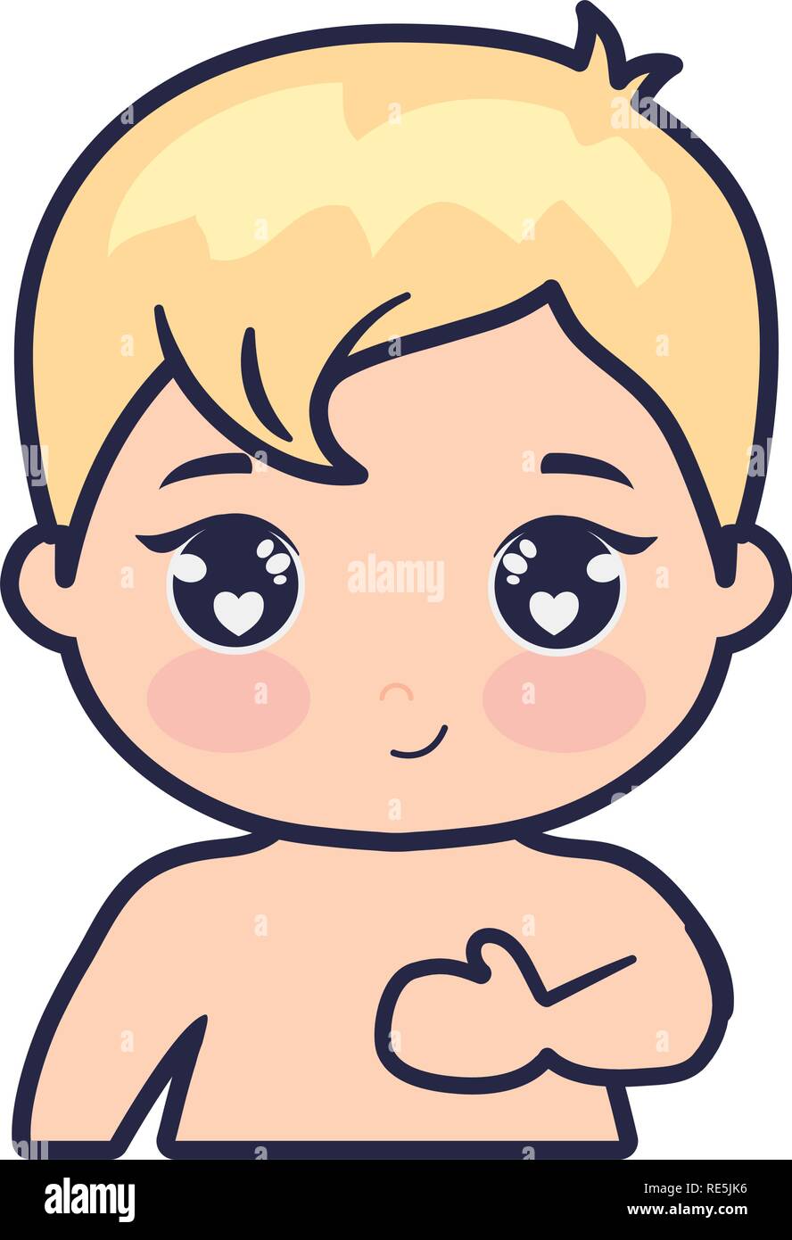 cute and little baby love vector illustration design Stock Vector Image ...