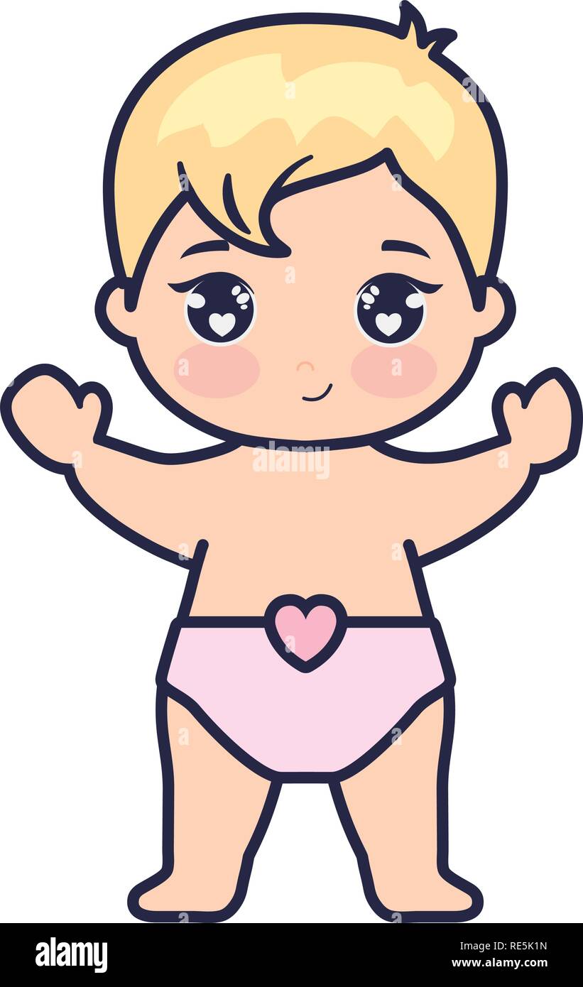 cute and little baby love vector illustration design Stock Vector Image ...