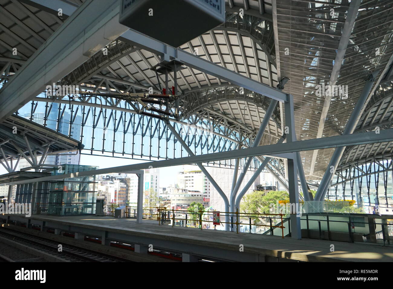 New Taichung Station. This station was constructed in lately 2018 Stock