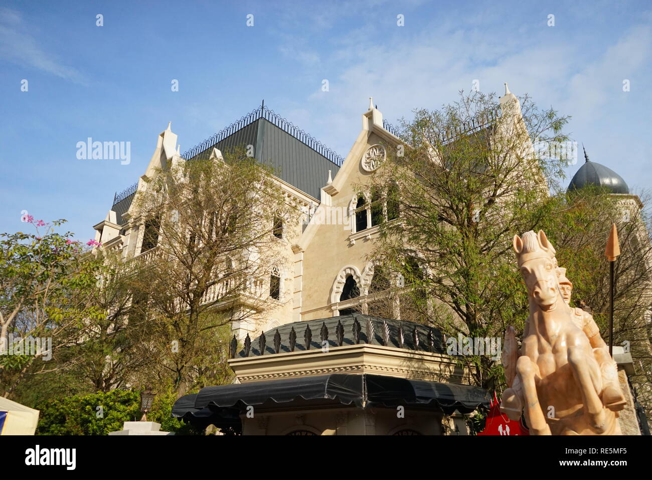 The Cona's Chocolate Castle. This European castle is derived from the