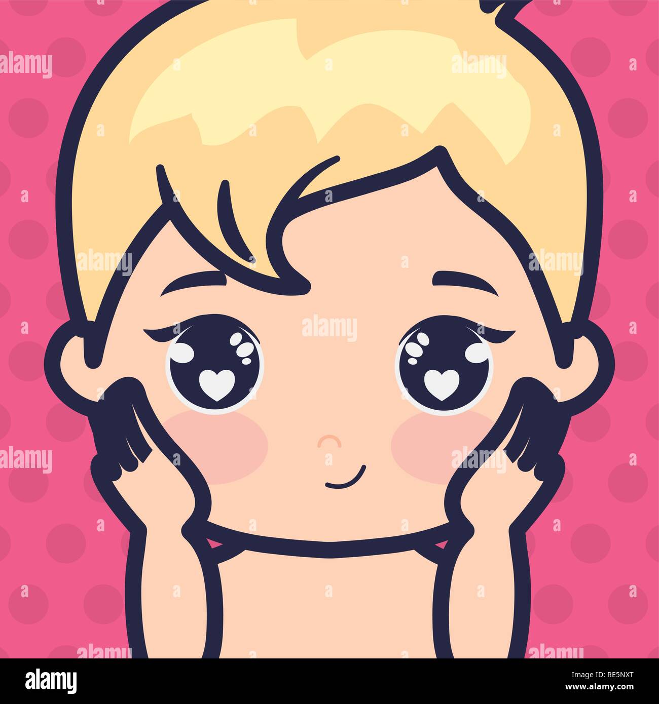 cute and little baby love vector illustration design Stock Vector Image ...