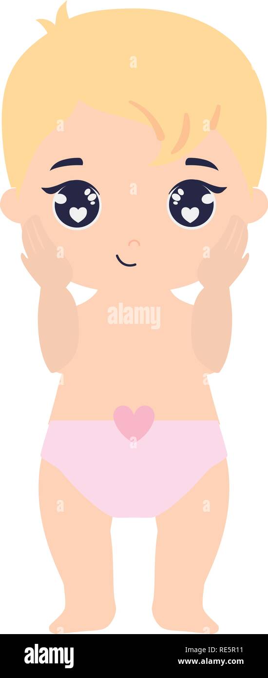 cute and little baby love vector illustration design Stock Vector Image ...