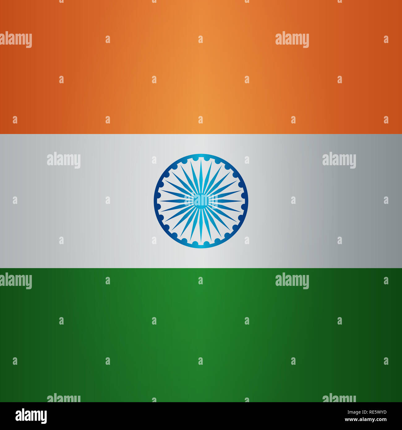 Illustration Of Happy Indian Republic Day Celebration Poster Or