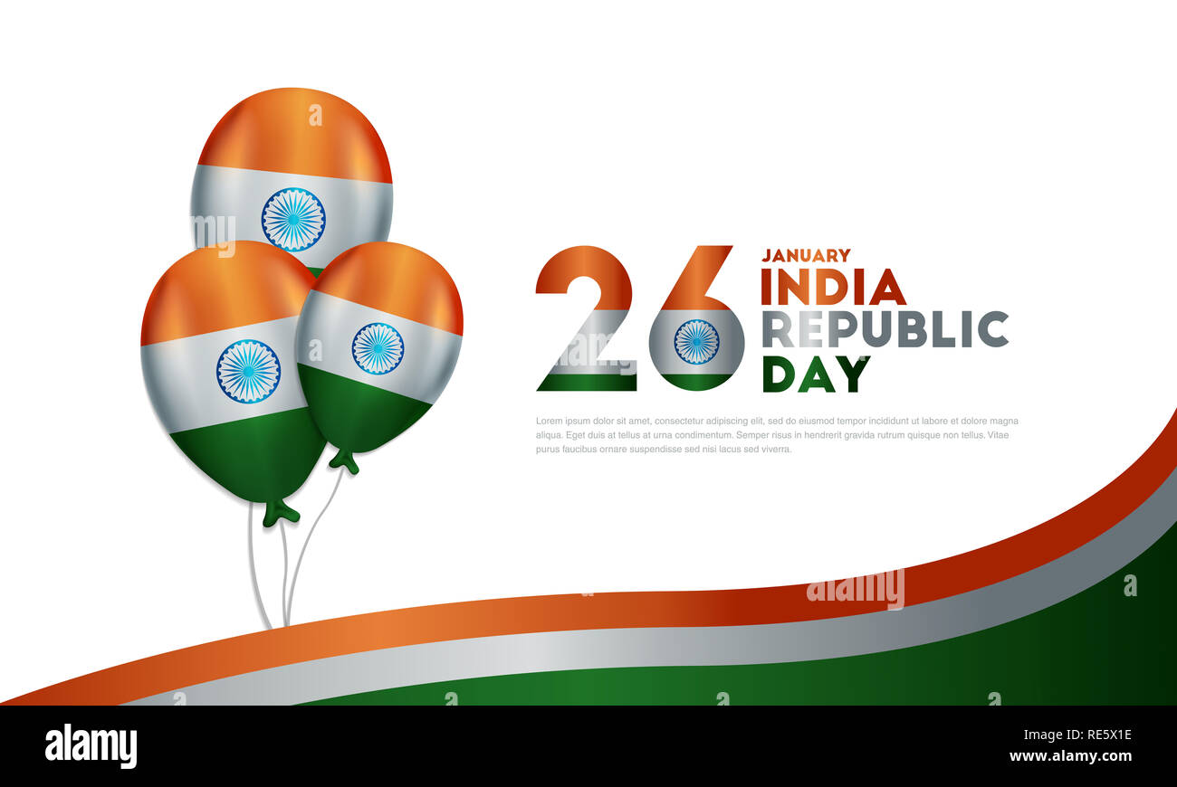Happy indian republic day hi-res stock photography and images - Alamy