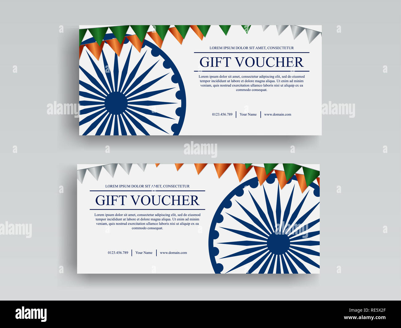 Illustration Of Happy Indian Republic Day Celebration Poster Or