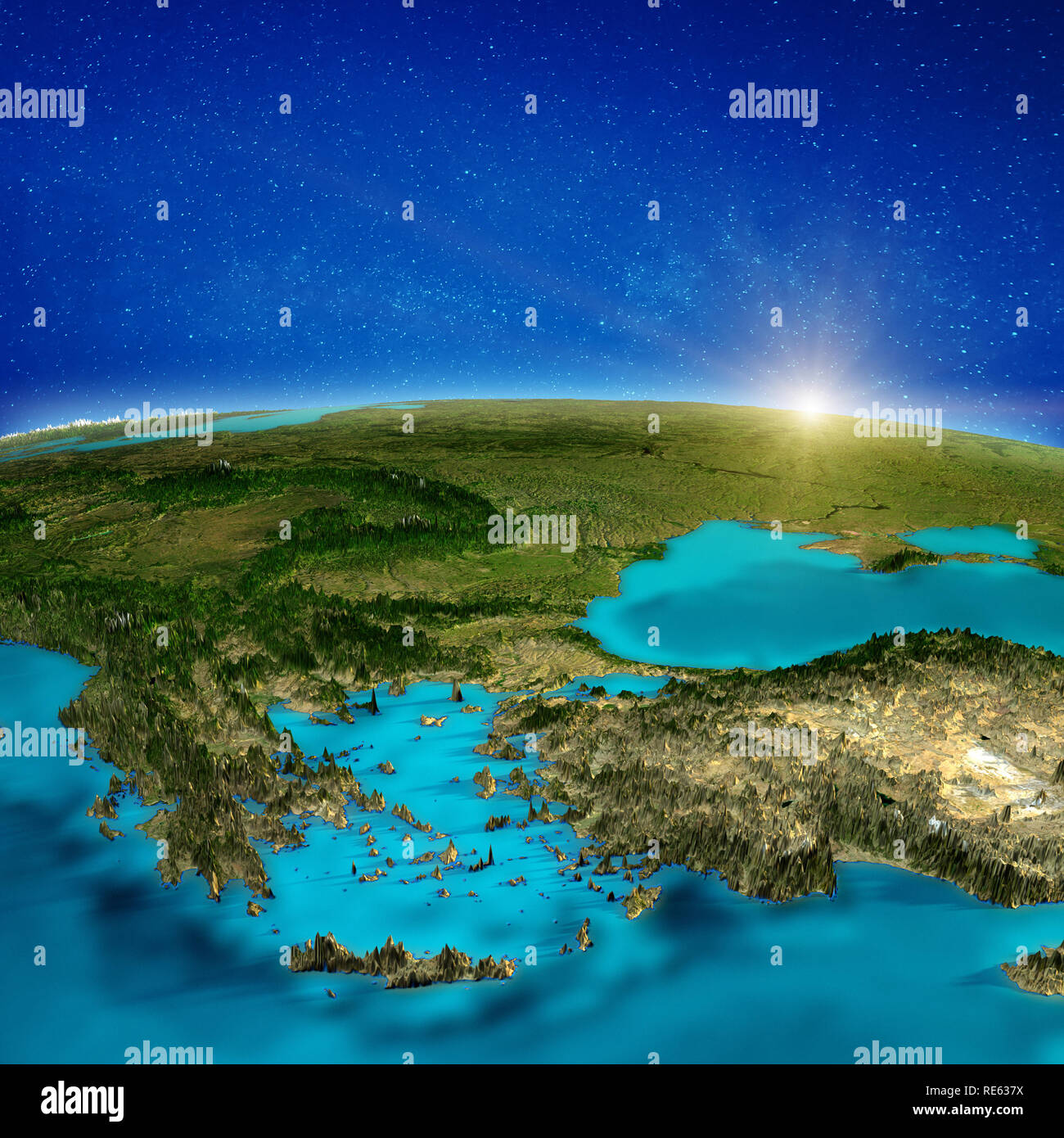 Map of greece and turkey hires stock photography and images Alamy