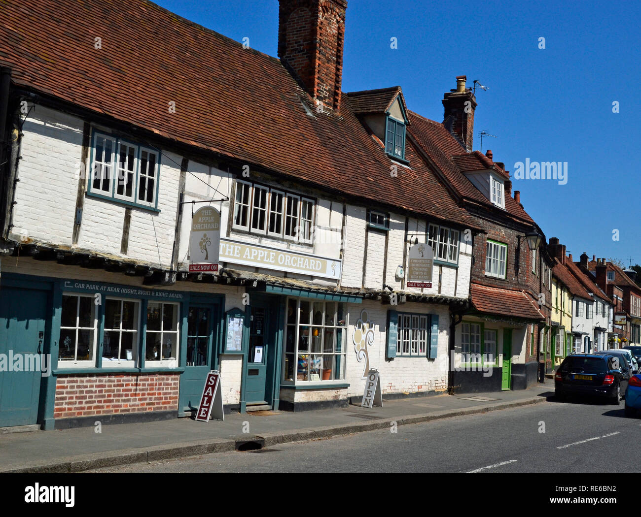West High Street, Buckinghamshire, UK. Chilterns. Landscape