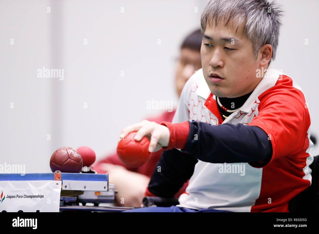 Tokyo, Japan. 20th Jan, 2019. Takayuki Hirose (JPN) Boccia 2019 Japan
