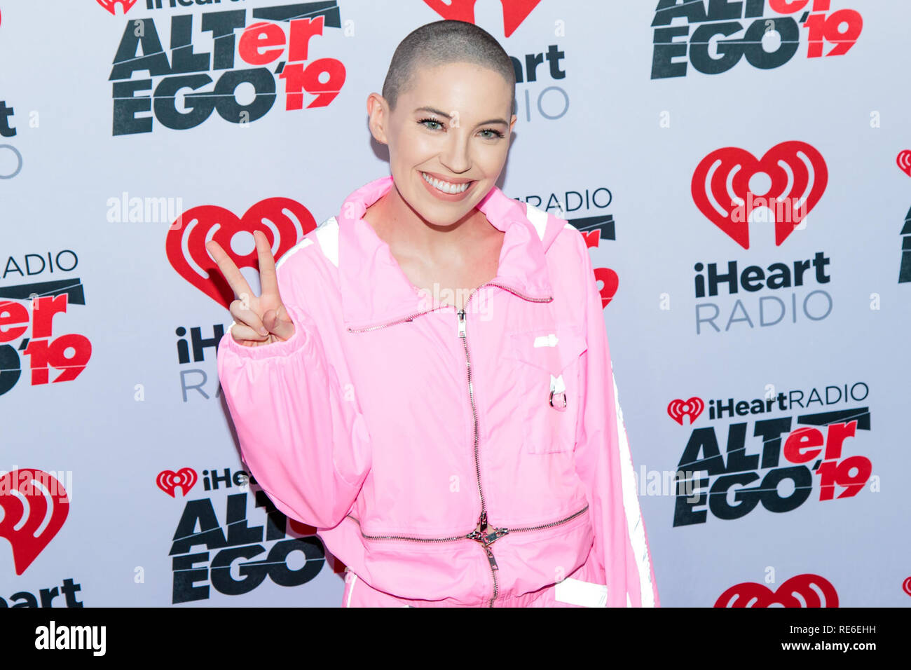 San Diego, California, USA. 19th Jan, 2019. BISHOP BRIGGS on the Red