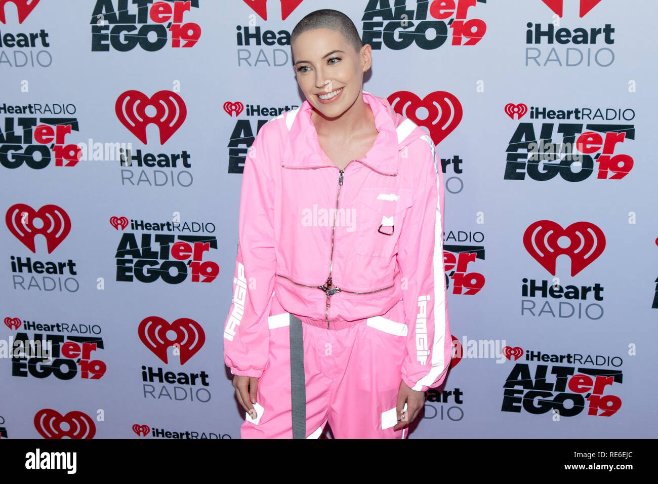 San Diego, California, USA. 19th Jan, 2019. BISHOP BRIGGS on the Red