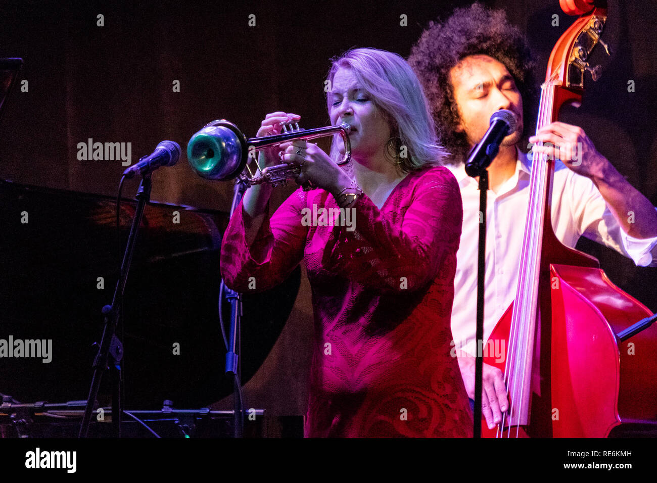 Delray Beach Fl Usa 18th Jan 2019 Bria Skonberg Performs At