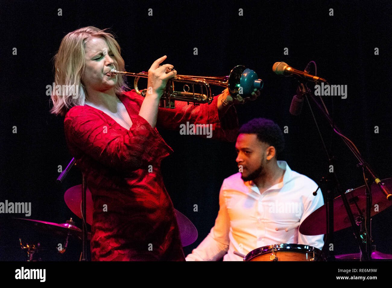 Delray Beach Fl Usa 18th Jan 2019 Bria Skonberg Performs At