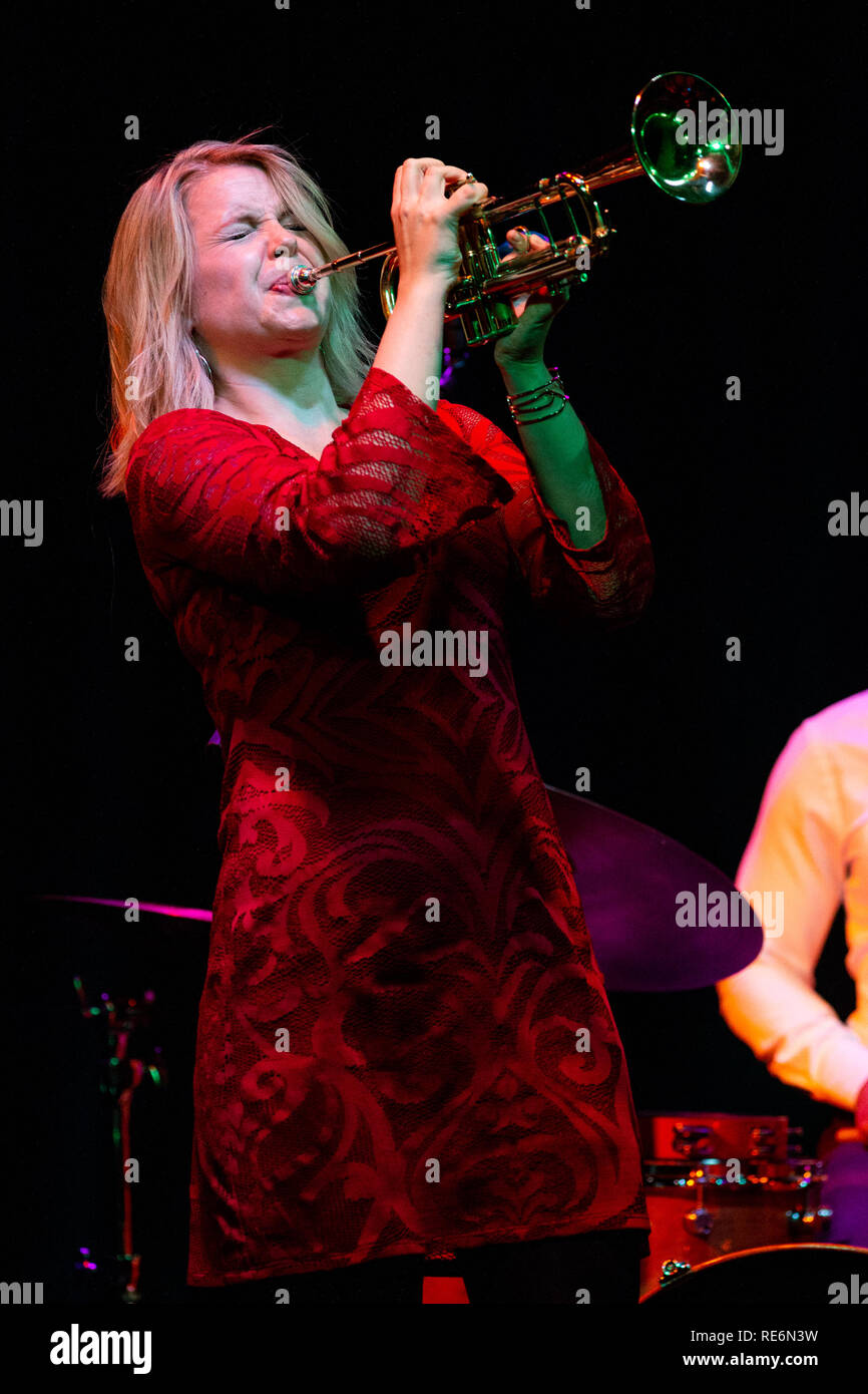 Delray Beach Fl Usa 18th Jan 2019 Bria Skonberg Performs At